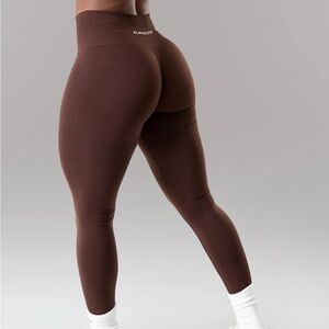 Brown Alphalete Amplify Leggings